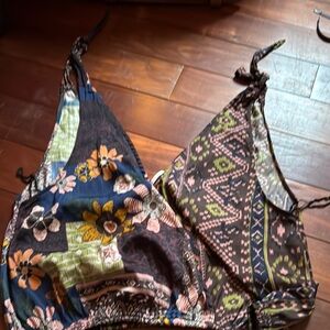 Bohemian Floral Patchwork Camisole